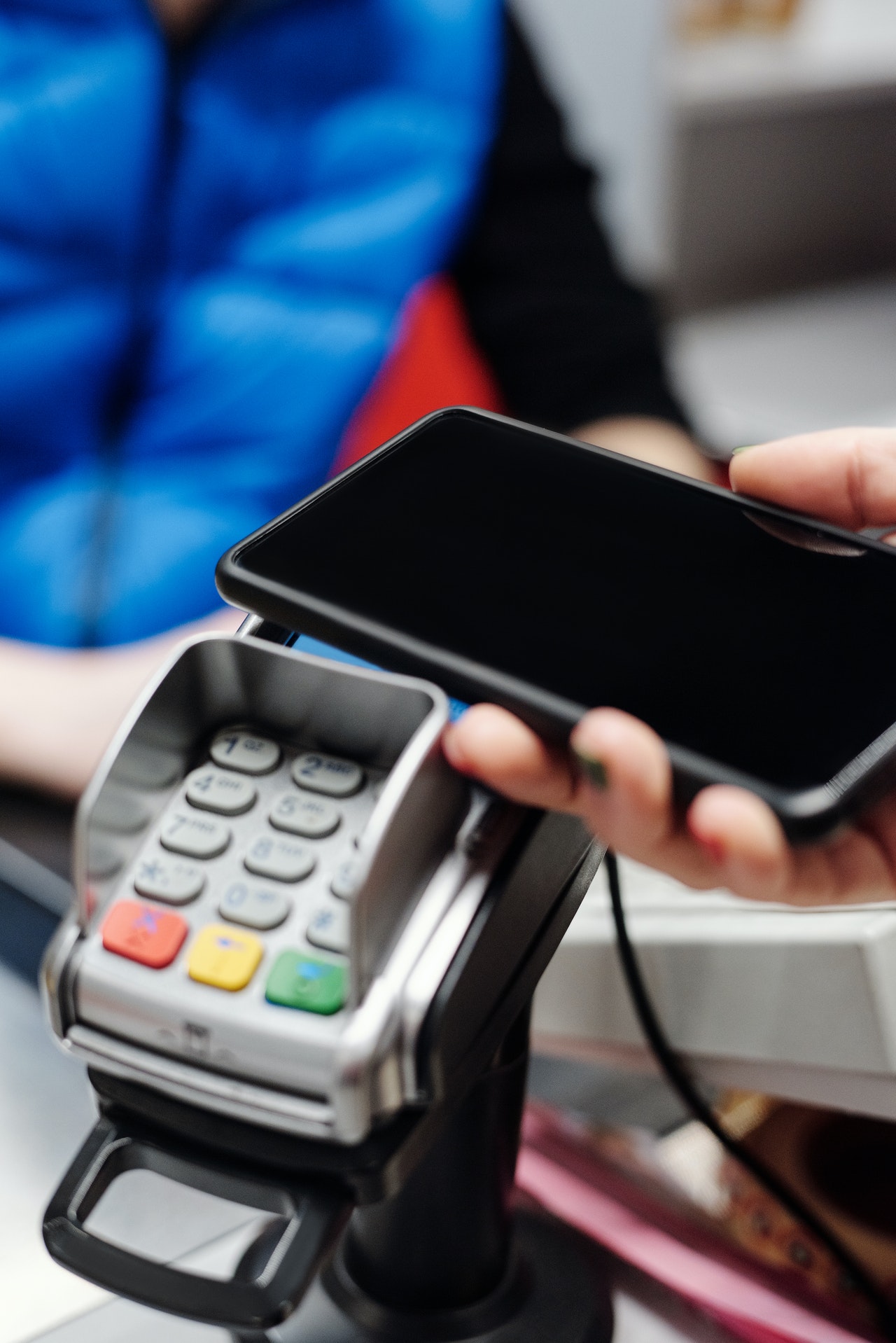 contactless payment using mobile phone